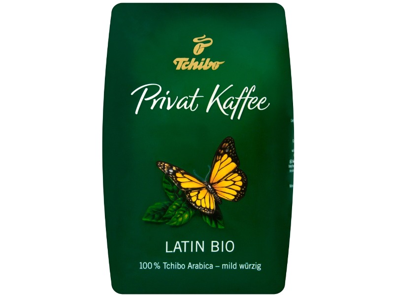 TCHIBO Privat Kaffee Latin Bio Kawa Ziarnista 500g