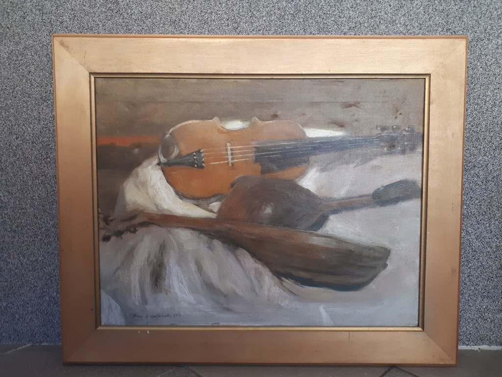 OBRAZ JERZY GNATOWSKI 1993 PŁÓTNO OLEJ UNIKAT %