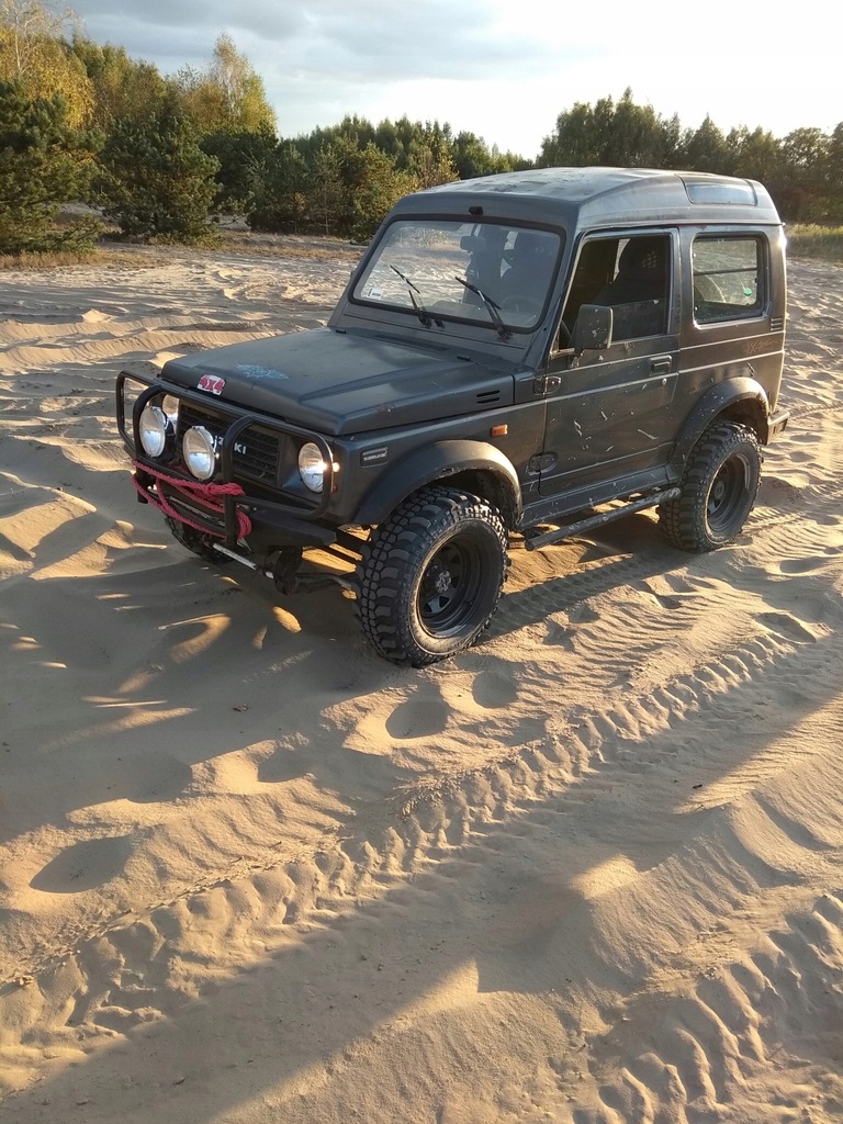 SUZUKI SAMURAI LPG off road Podwyższany dach wawa