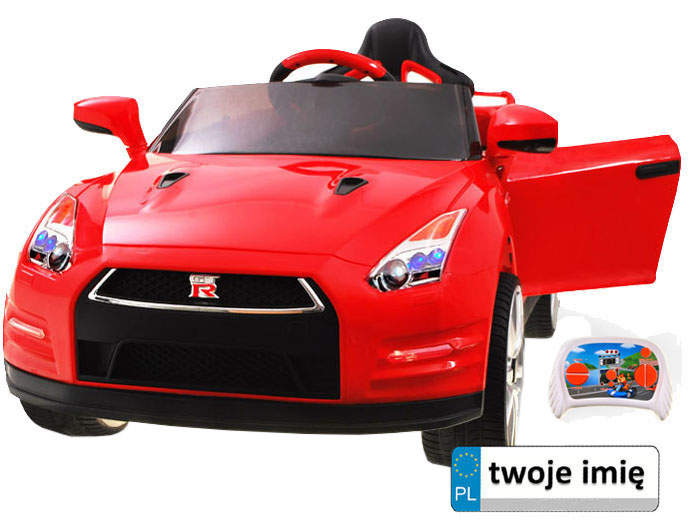 Auto na akumulator Nissan GTR R35 Licencja PA0136