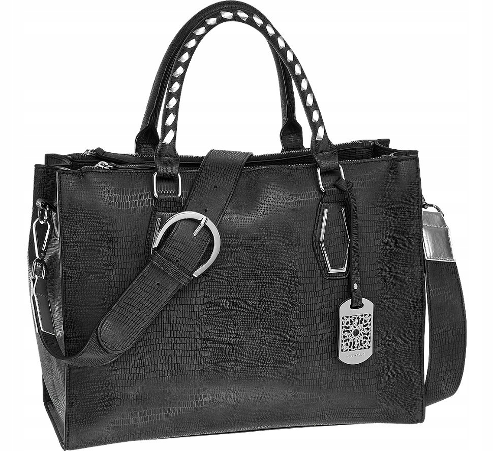 TOREBKA DAMSKA CATWALK DEICHMANN CZARNA