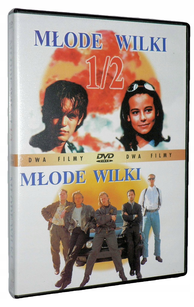 DVD - MŁODE WILKI + MŁODE WILKI 1/2 - Anna Mucha