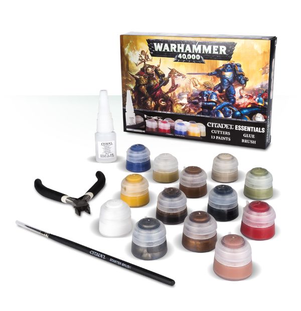 Warhammer 40000 CITADEL ESSENTIALS + PAINT SET