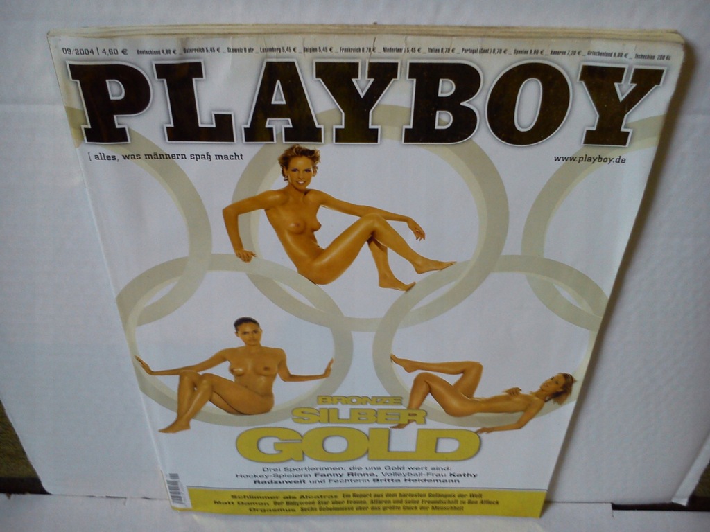 PLAYBOY NIEMCY 09. 2004 SPORTSMENKI NAGO !!!!!!!!!