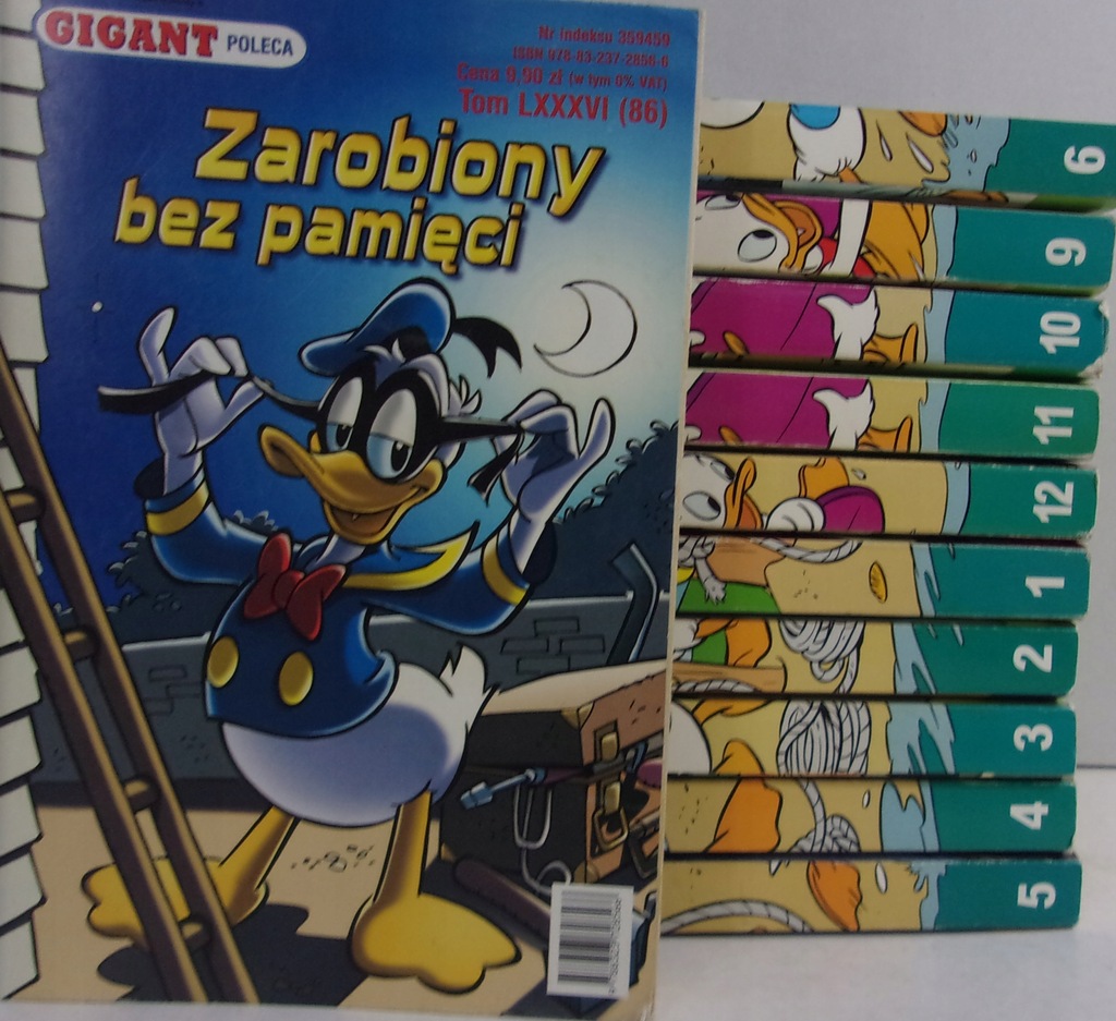 Kaczor Donald komiks- zestaw 11 tomów