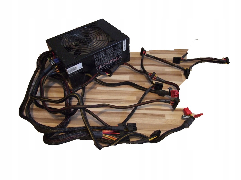 MODECOM VOLCANO 1000W @ PODŚWIETLENIE CZERWONE LED