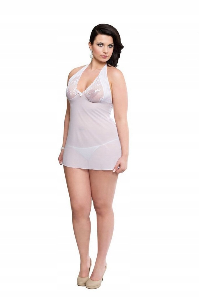 Komplet Model Marylin Plus Size 1017 White