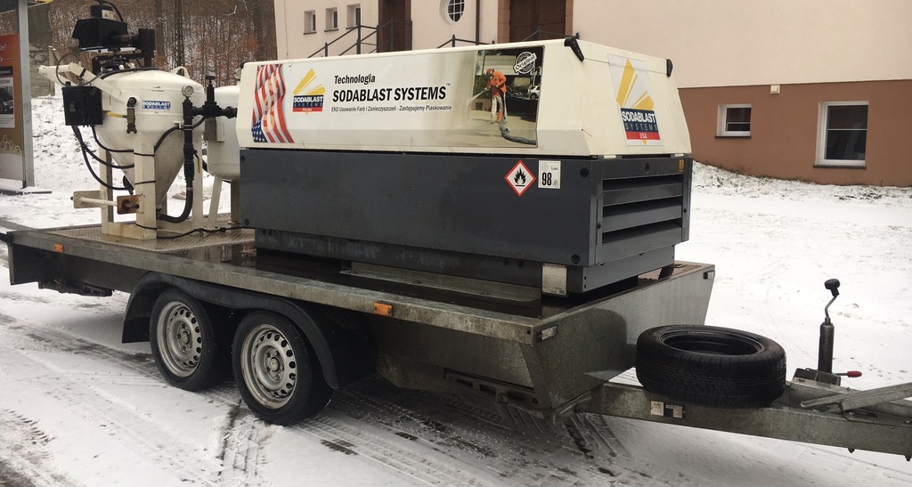 Piaskarka Sodowanie Soda Blast System sodowarka