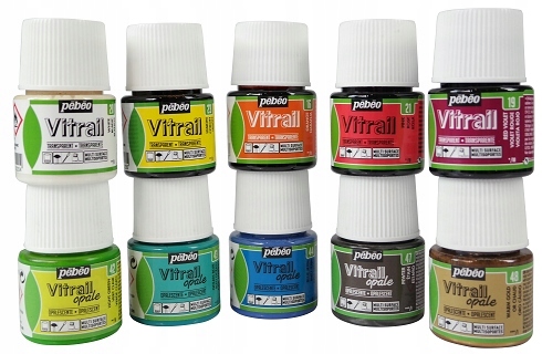 Farba Do Szkła Pleksi Farby Witrażowa Pebeo 45 ml