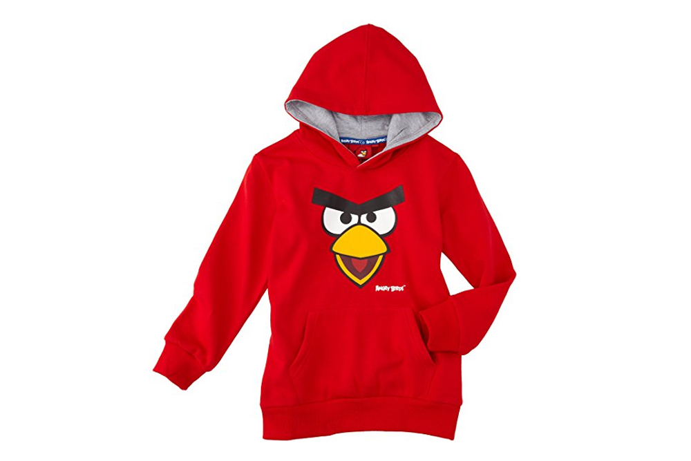 Bluza ANGRY BIRDS chłopięca z kapturem 2 LATA