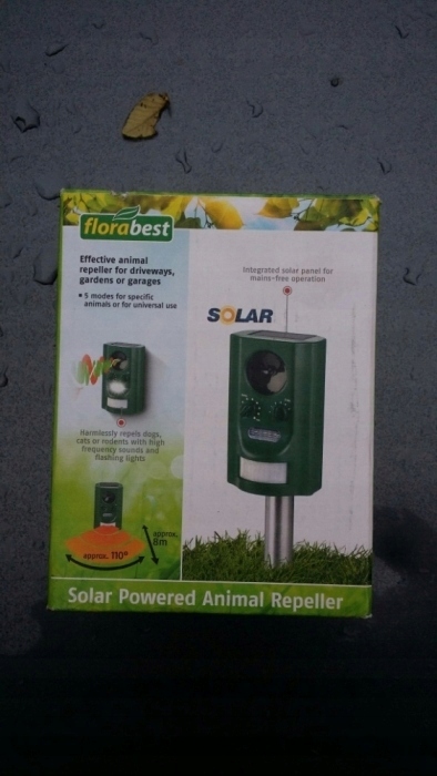 Odstraszacz Kretów Gryzoni Solarny Florabest Solar