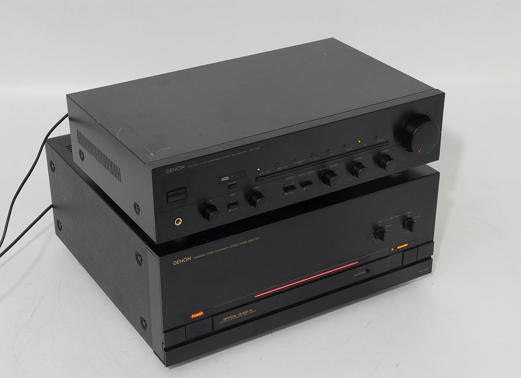 DENON POA-2400 PRA-1500 WZMACNIACZ DZIELONY HI-END