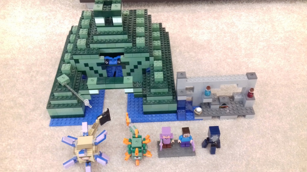 Lego Minecraft podwodna świątynia 21136