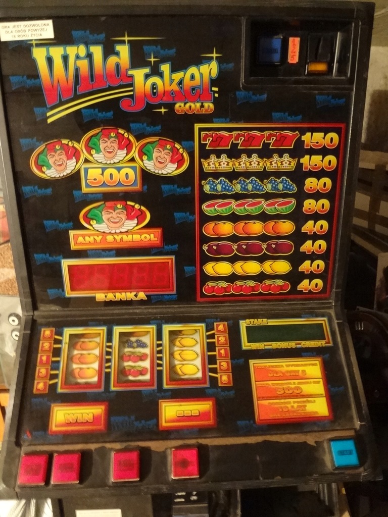 AUTOMAT DO GRY WILD JOKER GOLD