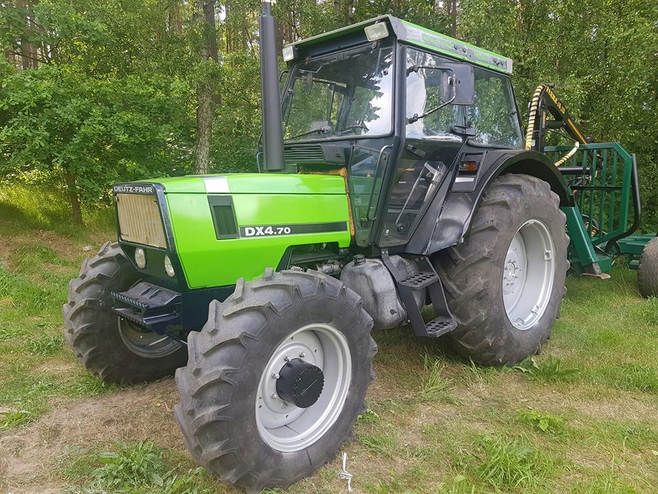 zestaw zrywkowy deutz-fahr 90km farma 9t 5,3m