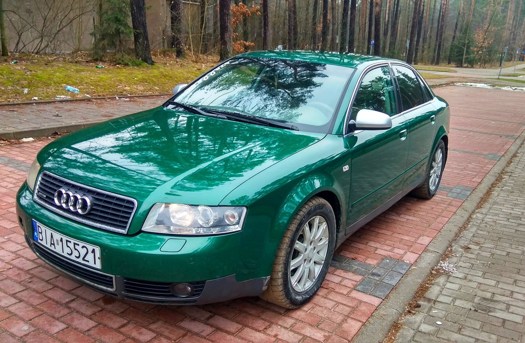 Audi A4B6Quatro zielone