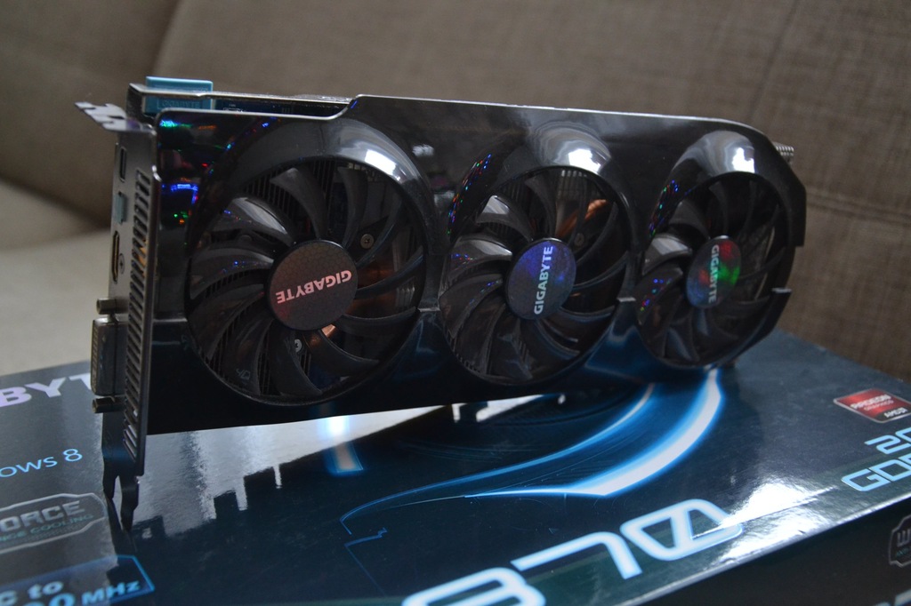 GIGABYTE RADEON HD 7870 GHz Edition 2GB WINDFORCE