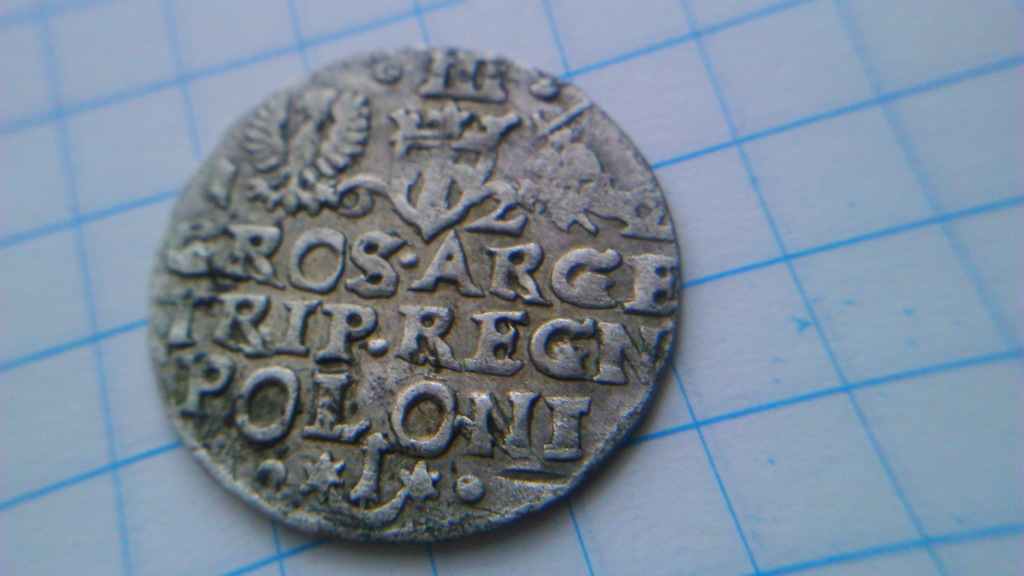trojniak Zygmunt III Waza moneta srebro nunizmatyk