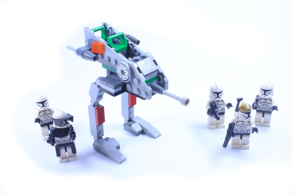 lego star wars clone walker battle pack