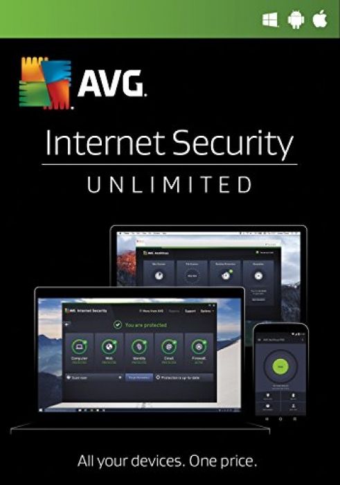 AVG Internet Security 2017 - 1 Year Unlimited Devi