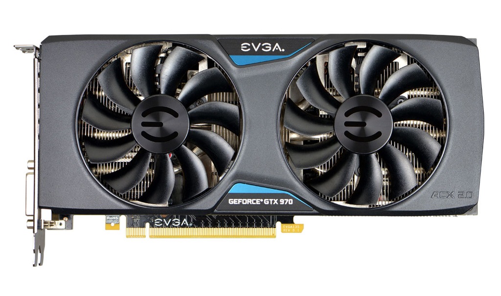 Karta graficzna Nvidia EVGA GTX 970 FTW 4GB = 1060