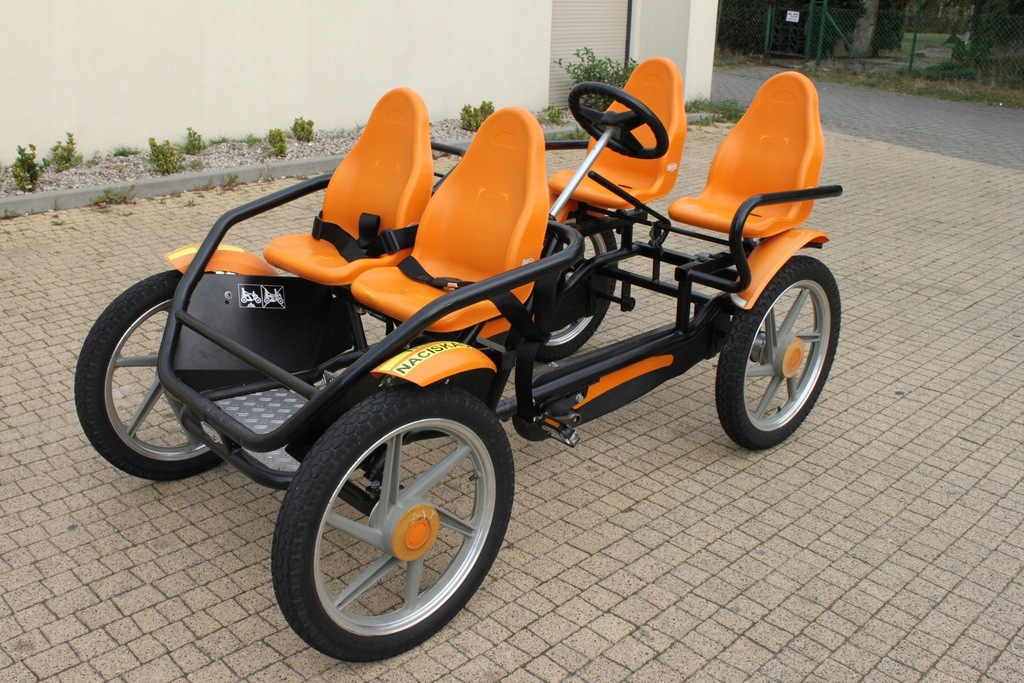 BERG GOKART NA PEDAŁY GRAN TOUR AF DACH W ZESTAWIE
