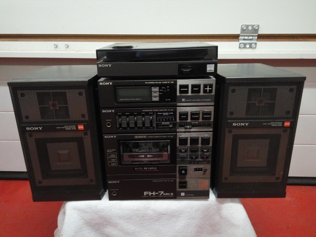 WIEŻA SONY FH-7 MK II vintage - 7224247194 - oficjalne archiwum Allegro