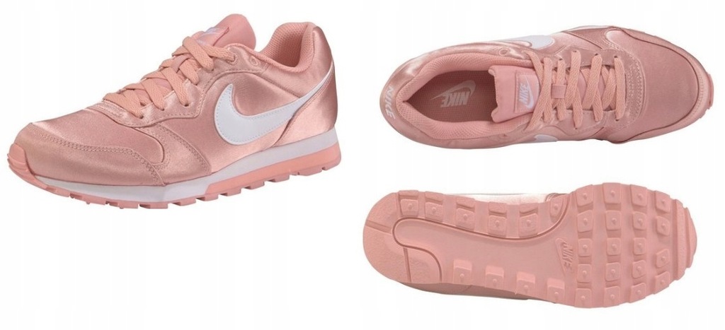BUTK531 SATYNOWE RÓŻOWE BUTY SPORTOWE NIKE 39