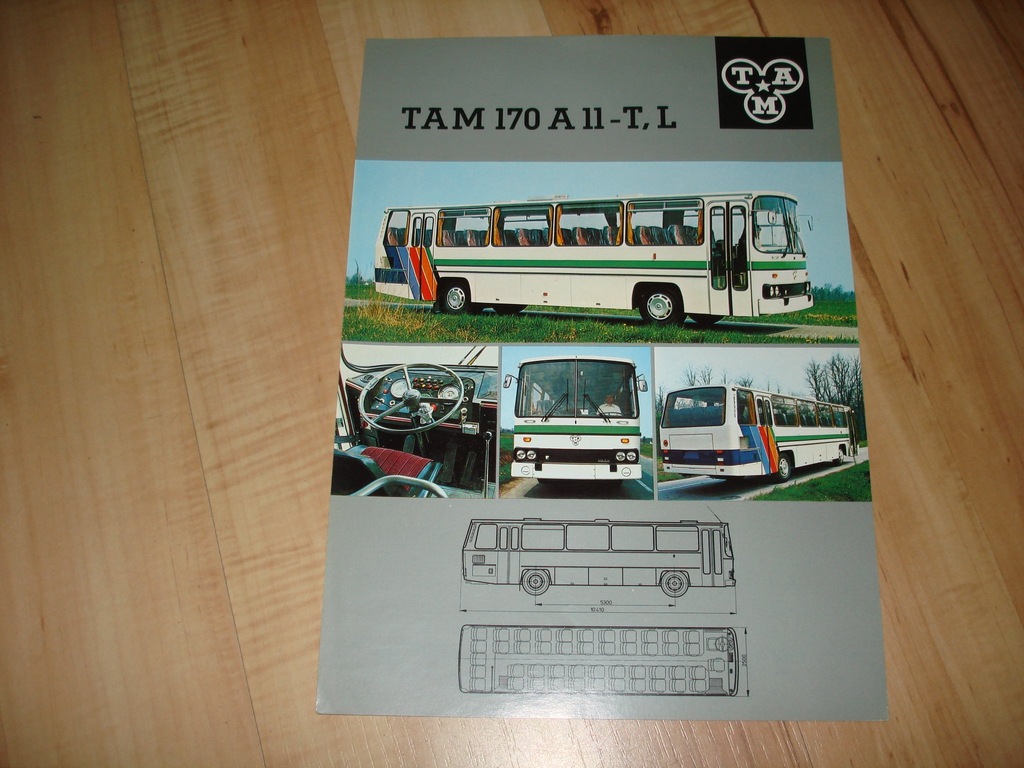 Prospekt Autobus TAM 170 A 11-T,L