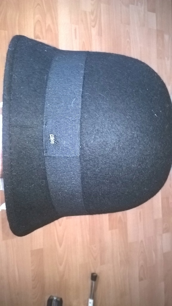 Max Mara Sportmax kapelusz wełna czarny