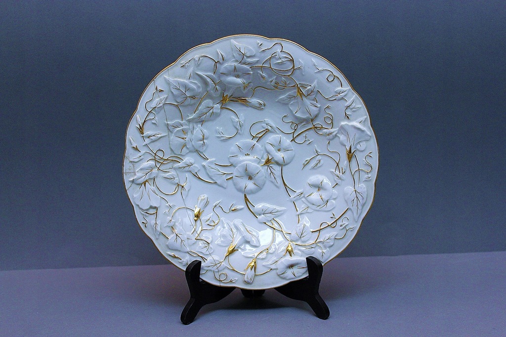 WIELKA PATERA PORCELANA MIŚNIA-MEISSEN USZKODZONA