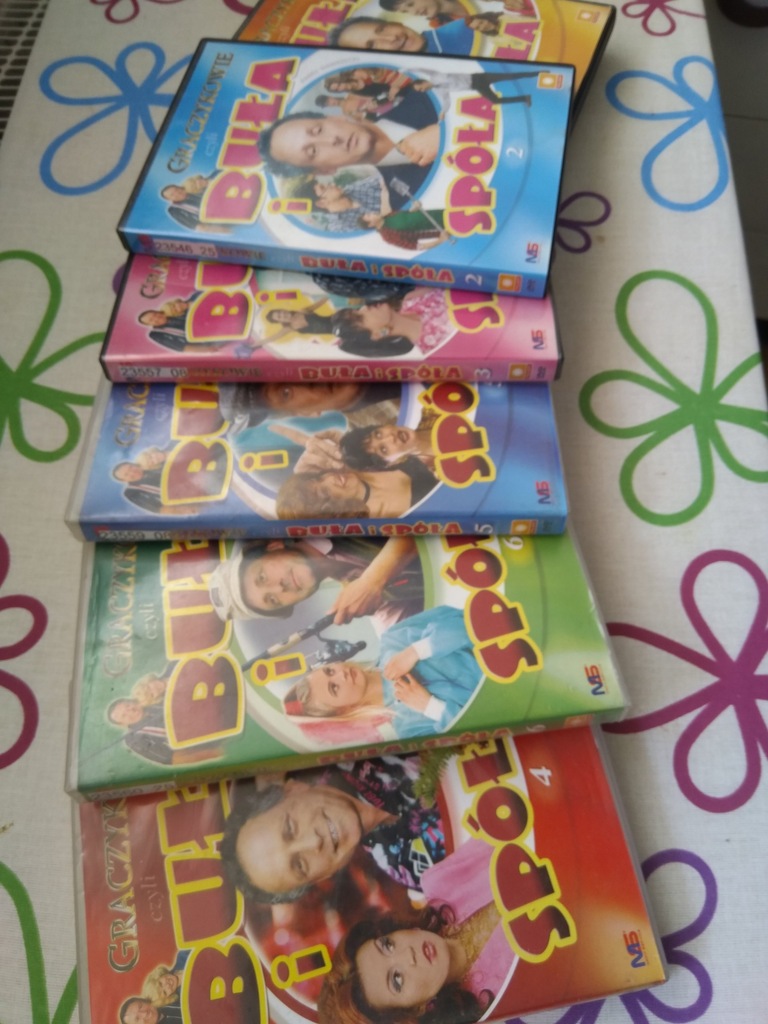 serial BUŁA I SPÓŁA GRACZYKOWIE - 6 x DVD komplet