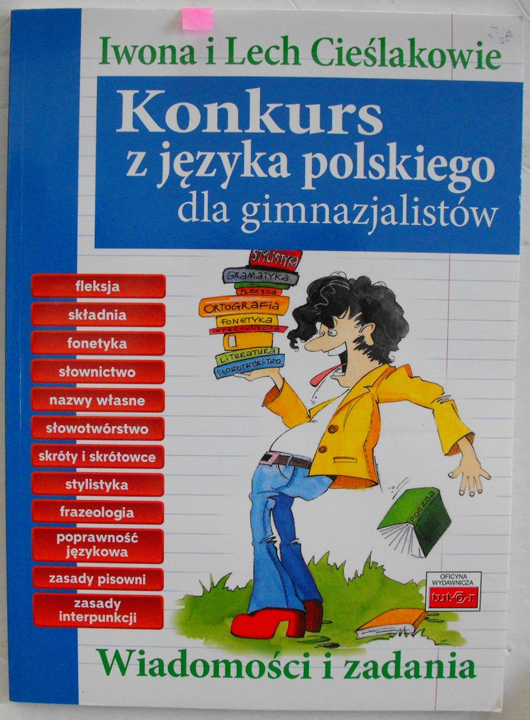 Konkurs z języka polskiego dla gimnazjum Cieślakow