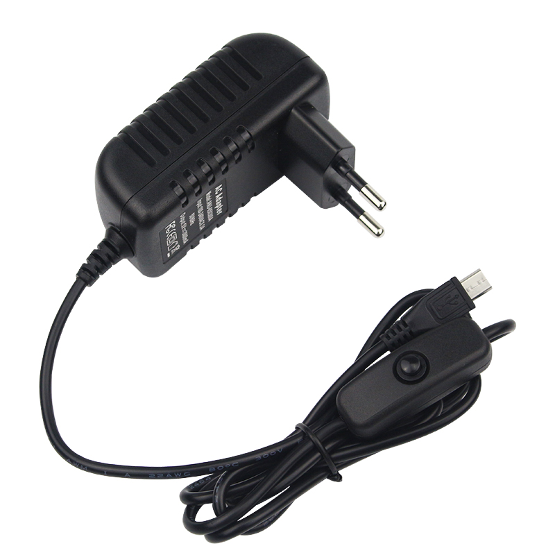 Raspberry pi zasilacz 3A/5V z wyłącznikiem