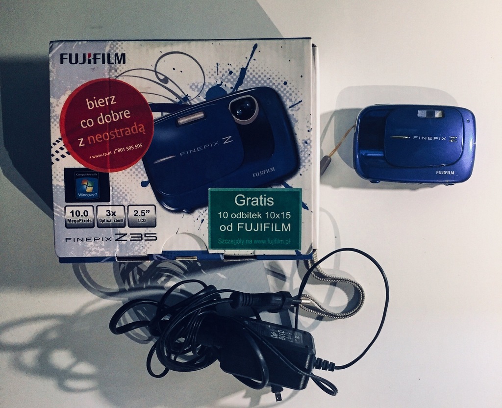 Aparat FUJIFILM FINEPIX Z35 - NIEBIESKI