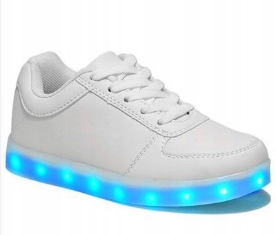 BUTY LED HIT SHUFFLE DANCE MODA 2018 ŚWIECĄCE R.33