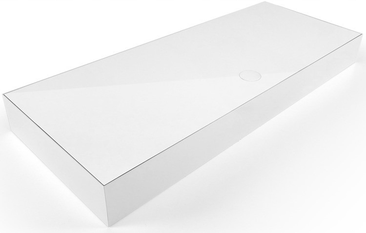 ZOOLIGHT Pokrywa aluminiowa biała 150x50cm