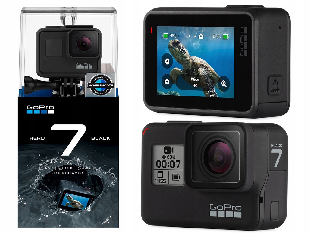 Kamera sportowa GoPro Hero 7 Black Outlet