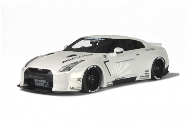 LB★Performance 35 GT-R limited 5／20 LB Performance NISSAN GT-R (R35) 1/18 (nowy) - 7407037339