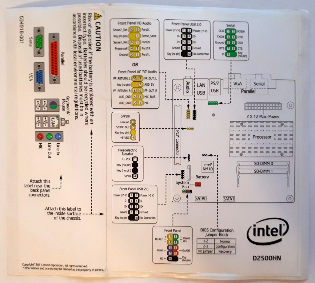 Intel d2500hn bios прошивка