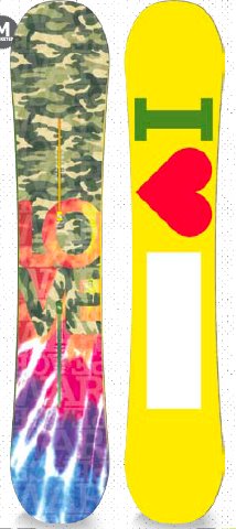 Burton LOVE 155cm snowboard za 1/4ceny