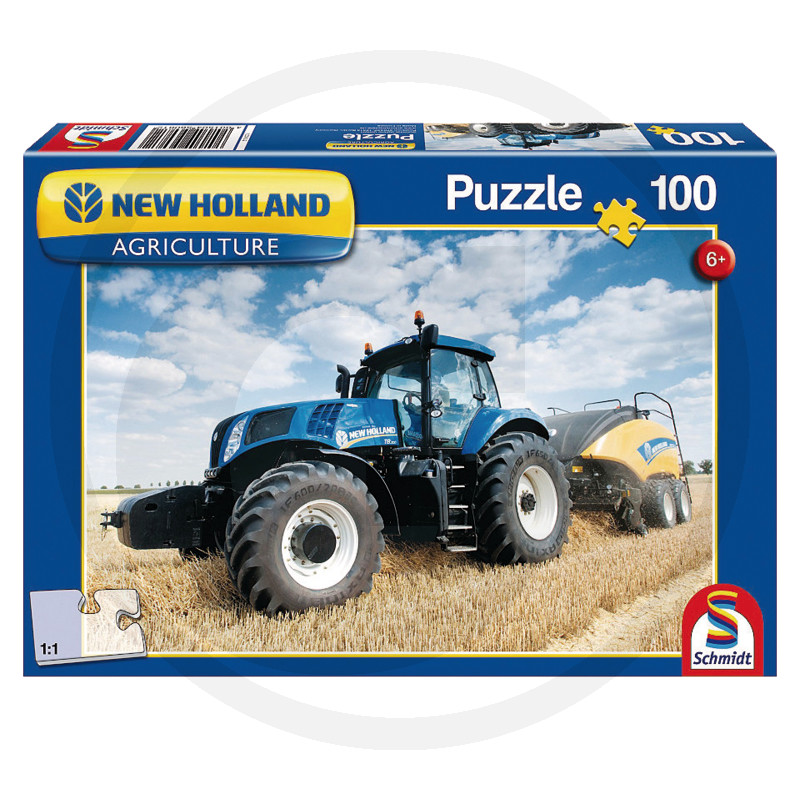 SCHMIDT | PUZZLE NEW HOLLAND BIG BALLER | 100 EL.