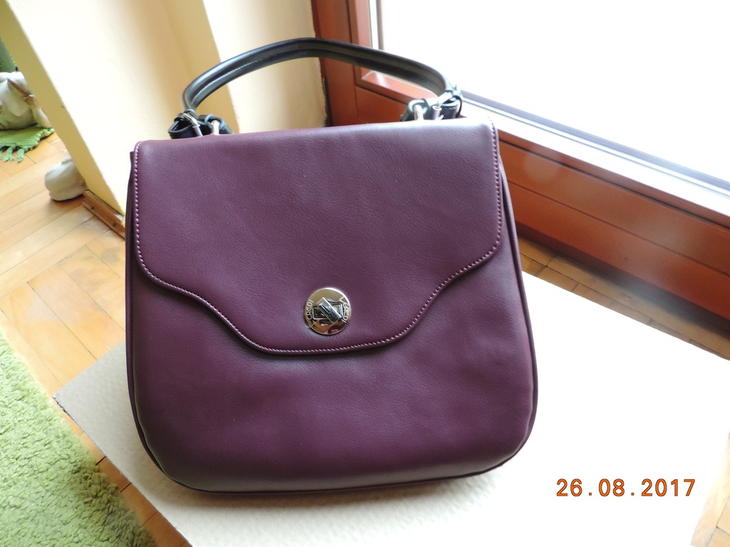Torebka damska L.CREDI Genuine Leather z defektem