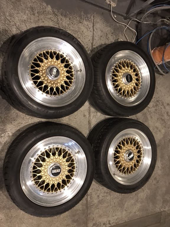 Bbs rs 178 9,5jx17 et 55 komplet