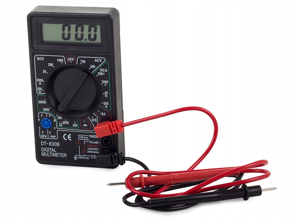 Jak Nazywa Się Miernik Elektryczny Służący Do Pomiaru Natężenia Prądu CYFROWY MIERNIK MULTIMETR PRĄDU LCD ELEKTRONIKI - 6490827550