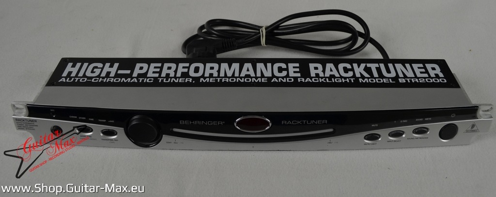 Behringer BTR2000 Tuner Metronom Oświetlenie  Rack