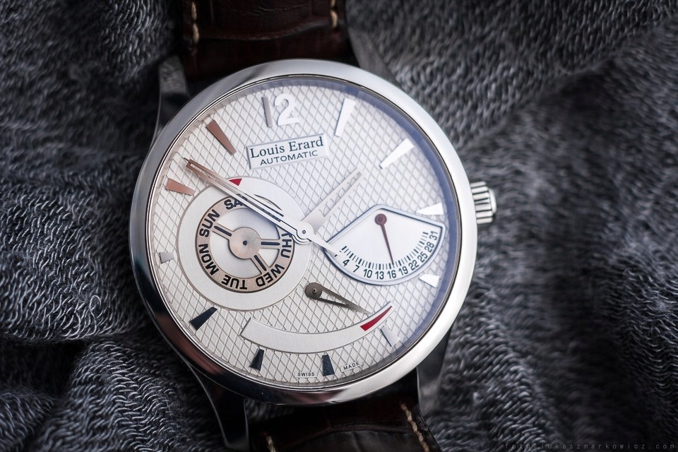 LOUIS ERARD 1931 RETROGRADE DAY-DATE / KPL.