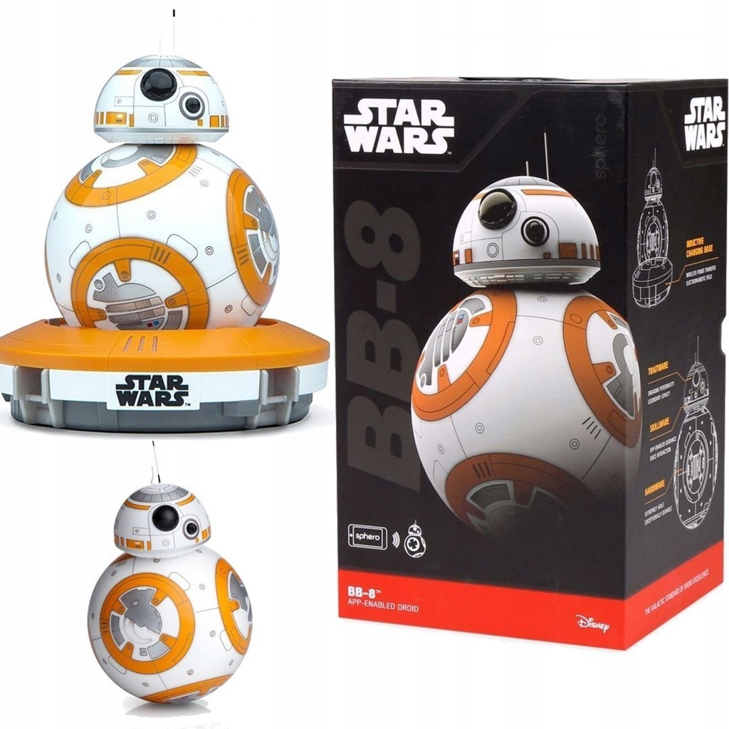 SPHERO ROBOT STAR WARS BB-8 STEROWANY ANDROID - 7675526148