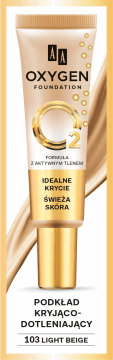 AA, Oxygen, podkład do twarzy, kryjący 103