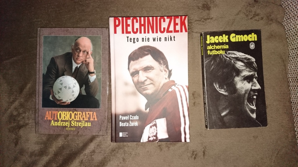 Piechniczek Strejlau Gmoch 3 książki biografie